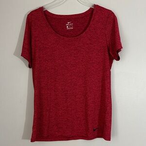 Nike Women's Red Dri-FIT Top